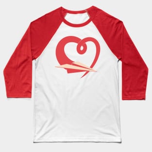 Spreading Love Red Baseball T-Shirt